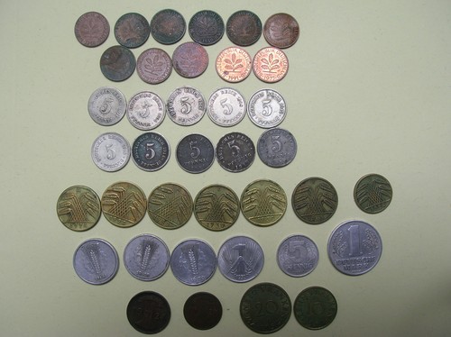 Lot pieces de monnaie - lot,