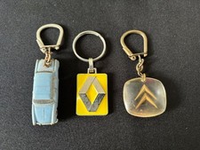 3 porte cles bourbon/norev/renault voiture