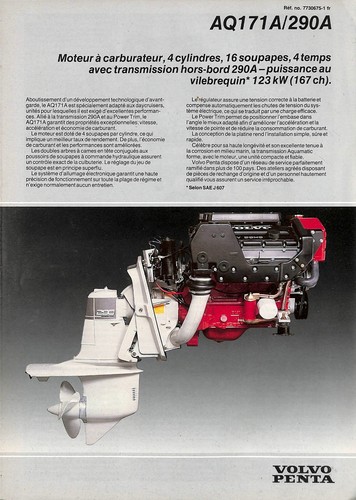 Volvo penta moteur marin - /,