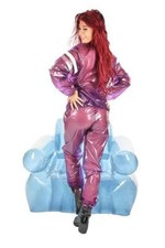 Ensemble De Sauna En PVC 2 Pièces Violet Transparent