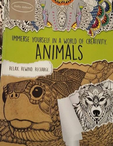 Bendon animals adult coloring - animals,
