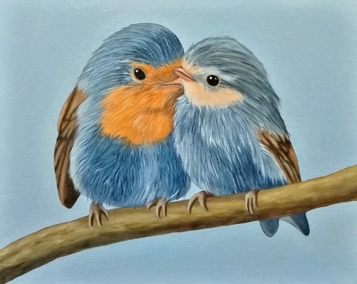 Peinture tableau animalier - peinture,,