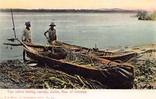 Panamá - COLÓN - Two native fishing canoes - Publ. I. L. Maduro jr. 5a