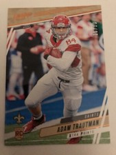 Adam Trautman /50 - 2020 PANINI PRESTIGE XTRA POINTS ROOKIE SAINTS 2 Cards
