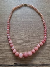 Collier Perles Naturelles Rose