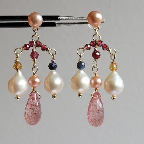 Boucles oreilles pierre - d'oreilles,