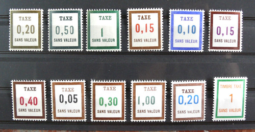 Timbres france fictifs yvert - france, :