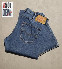 Levi's 501 Haïti Jeans Coupe Droite Regular W38 L36 Taille 48 Coton 100%