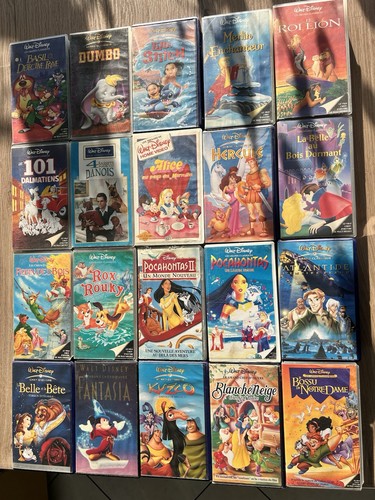 Lot cassettes vidéos - lot,