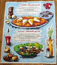 Torchon essuie main Vintage