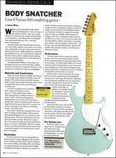 Line 6 Variax 600 modeling