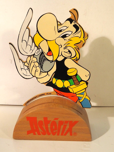 Asterix tirelire bois vilac - tirelire,