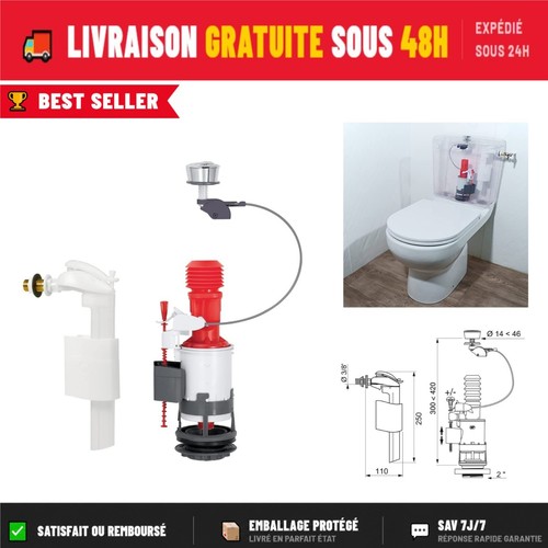 Wirquin 10724038 chasse eau - chasse, d'eau