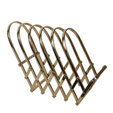 Porte revue aluminium doré