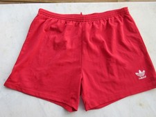 Short football ADIDAS vintage Trefoil années 90 rouge made in Bulgarien XL