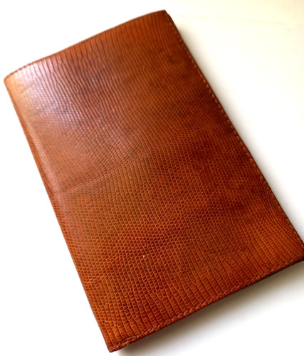 Portefeuille cuir lézard - portefeuille, en