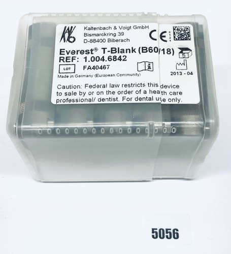 Kavo everest blank b60 18 - everest, t-blank