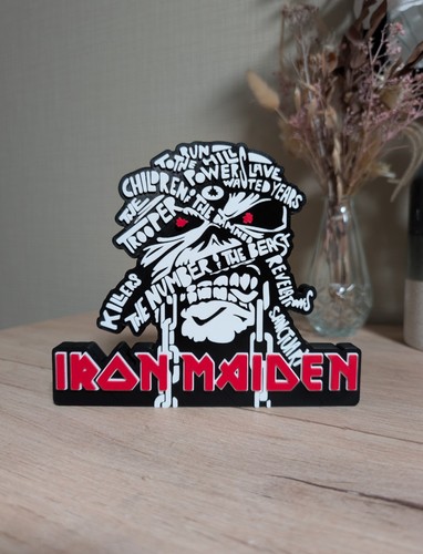 Plaque logo iron - plaque, 3d