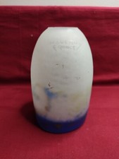 Ancienne tulipe en verre