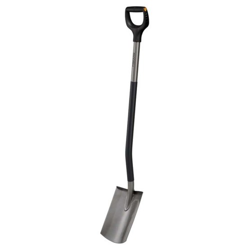 Pelle droite ergonomi - pelle, grise