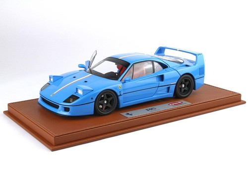 Bbr ferrari f40 azzurro - 1:18,