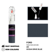 Stylo de peinture de retouche pour FORD OCEAN DRIVE BLUE AB Brush Fix Kit Scr...