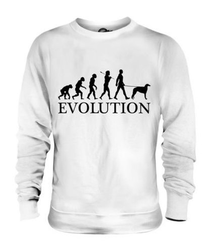 Barzoï évolution homme - barzoï,