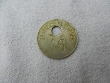 jeton percé Brasserie de