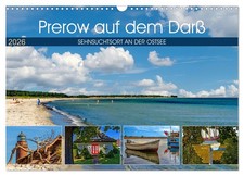 Prerow sur le Darß - lieu de villégiature au bord de la mer Baltique (Calendrier
