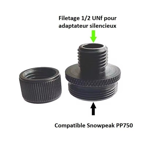 Adaptateur silencieux unf - adaptateur,
