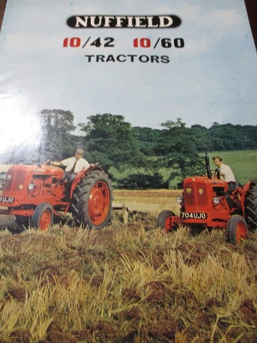 Nuffield 10 60 tractors - nuffield, 10/60