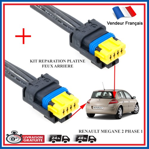 Lot prise platine - 2, feu