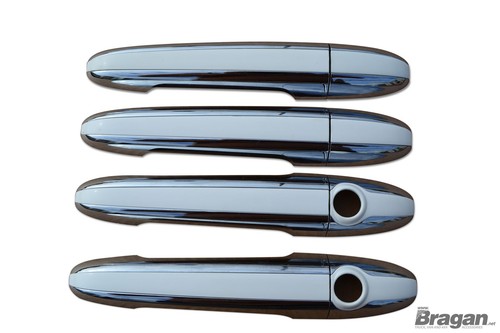 Porte poignée chrome bords - porte,