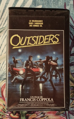 Vhs film outsiders francis - k7,