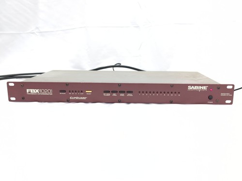 Sabine fbx1020 plus - sabine, feedback