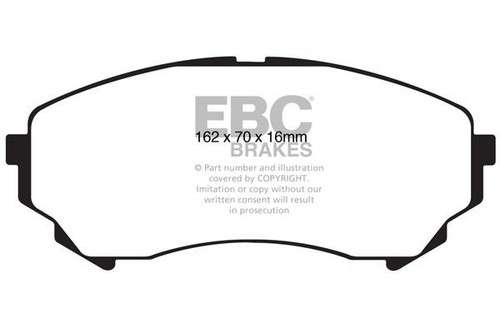 Ebc ultimax front - ultimax, brake