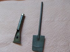 pelle et mitrailleuse char