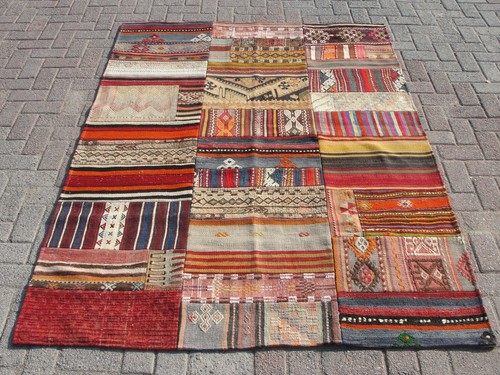 Turkish kilim area rug - turkish,