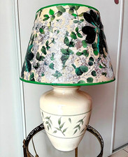 Lampe de table décor feuillage hauteur 51 cm