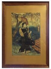 Estampe Japonaise femme à