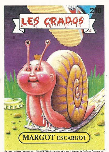 Carte les crados margot - "les,