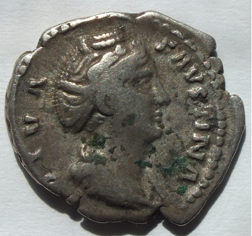 Denier romain faustine mère - romain,