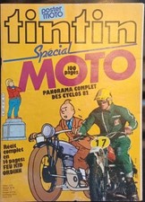 Tintin spécial moto - tintin,