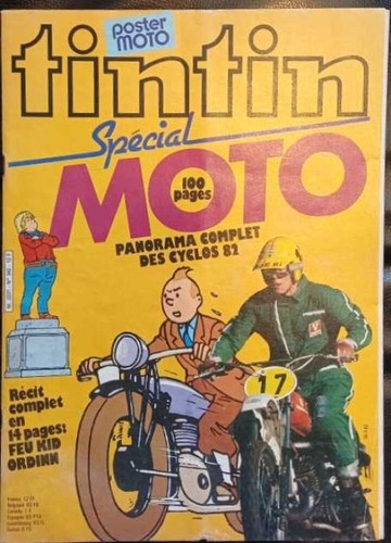 Tintin spécial moto 342 - spécial, |
