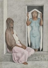 Francisco Zuniga, El Rebozo Blanco, Lithographie, Signée Et Numéroté En Crayon