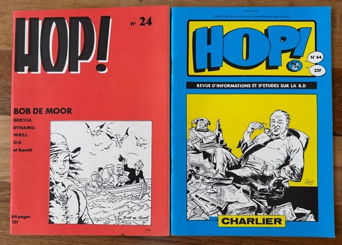 Fanzines hop bob de moor - bd,