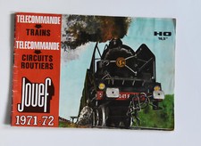 catalogue trains électriques Jouef 1971/1972