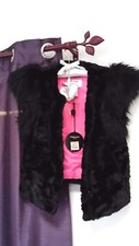 VESTE FOURRURE SANS MANCHE