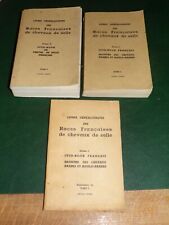 Livres généalogiques des