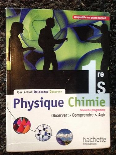 Physique chimie 1re livre - 1re,